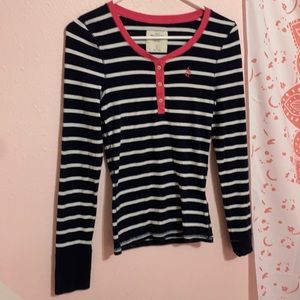 Abercrombie & Fitch long sleeve pajama shirt